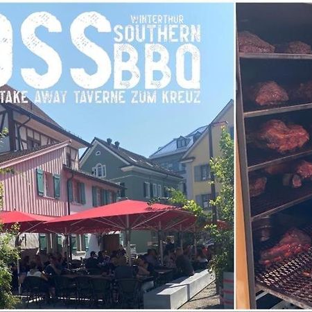 Hotel Boutique Taverne Zum Kreuz Винтертур Екстериор снимка